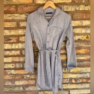 Abercrombie and Fitch long sleeve button up dress